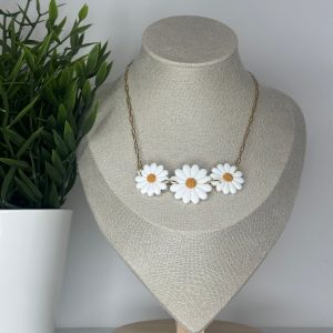 Collier - Rang de marguerites