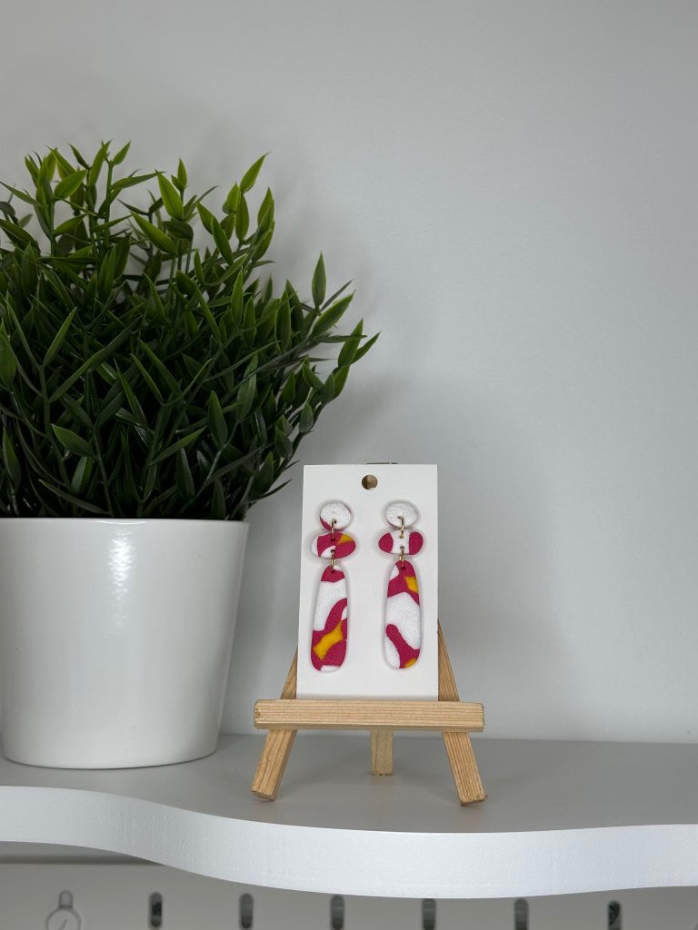 Sana – Blanc Fushia & jaune
