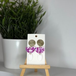 Mia - Marbrée violet