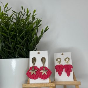 Coquillage / Ophélie - fuchsia