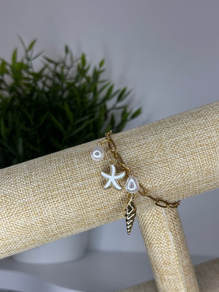 Bracelet charms – étoile de mer