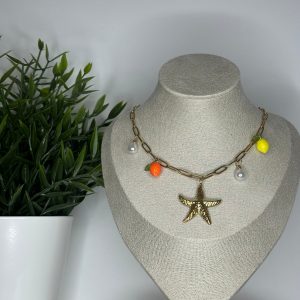 Collier charms - citrons