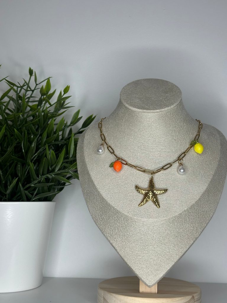 Collier charms – citrons